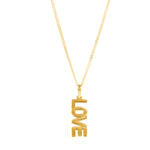 Gold Love Necklace