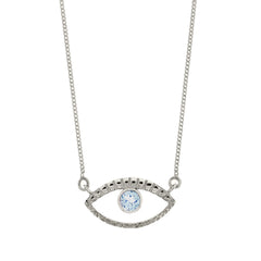 EYE OF INTUITION TOPAZ NECKLACE