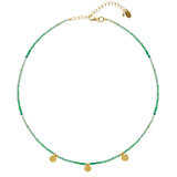 Green Onyx Beaded Necklace