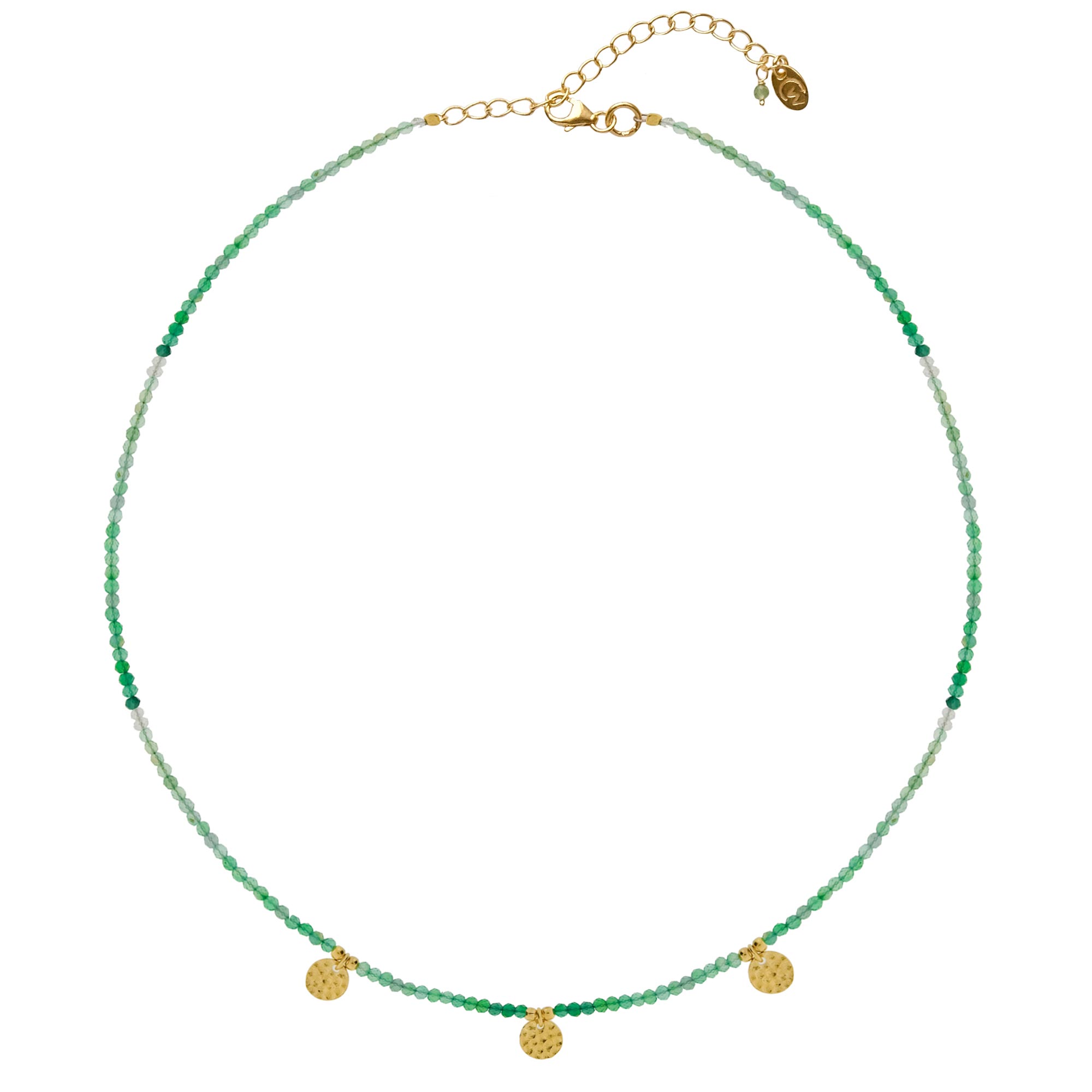 Green Onyx Beaded Necklace