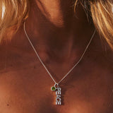 Silver Peace Necklace