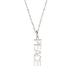 Silver Peace Necklace