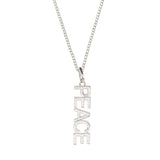 Silver Peace Necklace