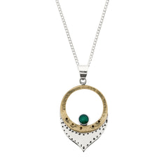 Sundar Green Onyx Necklace