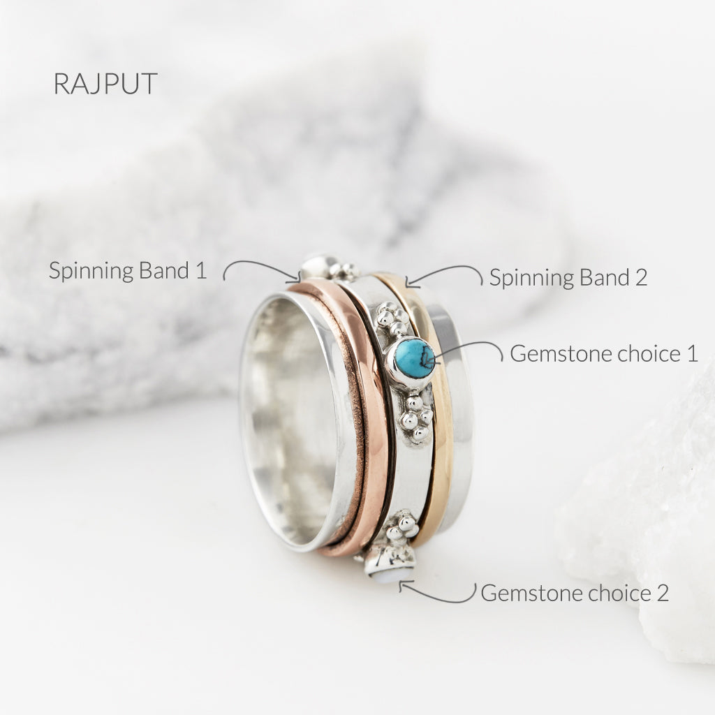 Rajput Empowerment Bespoke Spinning Ring