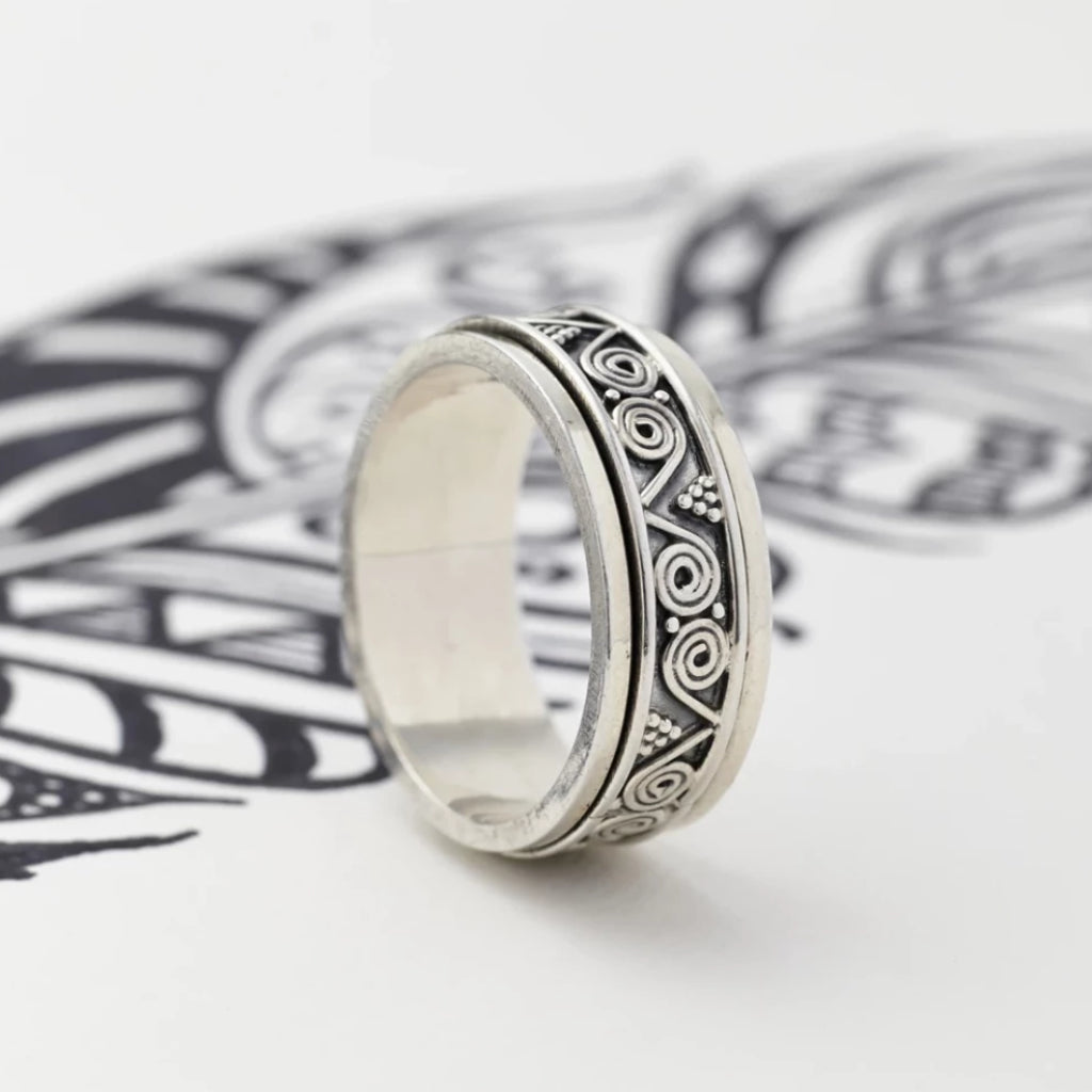 Mens aztec ring store