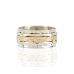 Men's Karma Fortune Spinning Ring