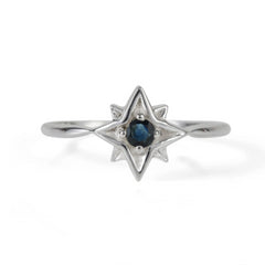 Guiding North Star Ring - Sapphire