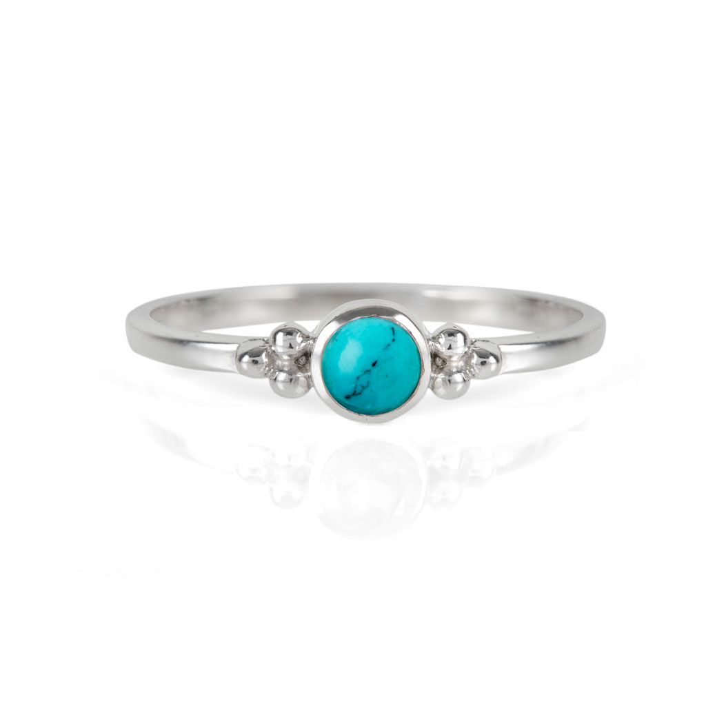 Holi Jewel Stacking Ring Turquoise | Stacking Rings | Charlotte´s Web ...
