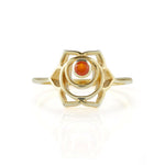 SACRAL CHAKRA RING GOLD