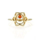 SACRAL CHAKRA RING GOLD