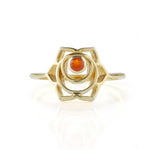SACRAL CHAKRA RING GOLD