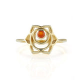 SACRAL CHAKRA RING GOLD
