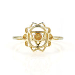 SOLAR PLEXUS CHAKRA RING GOLD