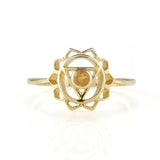 SOLAR PLEXUS CHAKRA RING GOLD