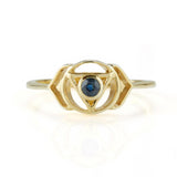 THIRD EYE CHAKRA RING GOLD