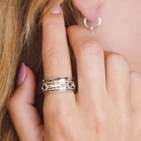 Divinity Princess Spinning Ring - Iolite