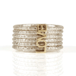 Love in a Spin Stacking Ring