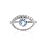 EYE OF INTUITION TOPAZ RING