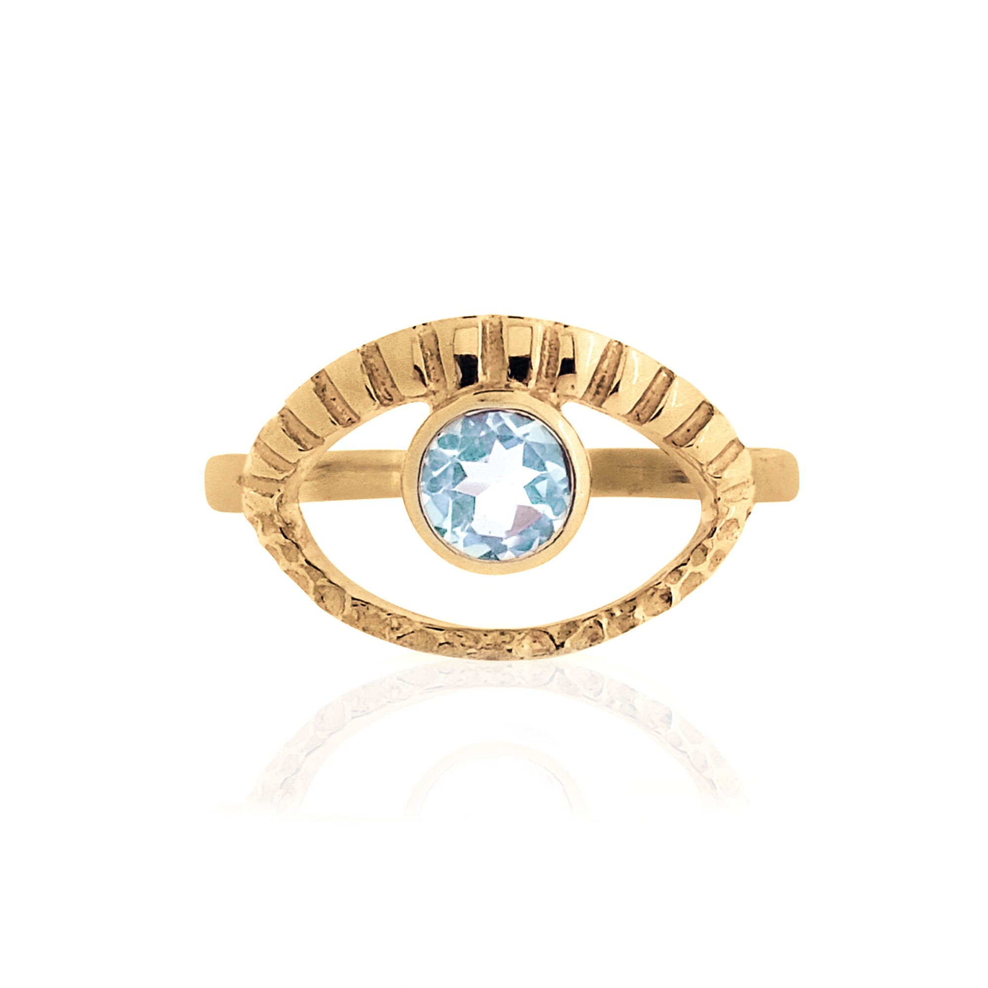 EYE OF INTUITION RING GOLD