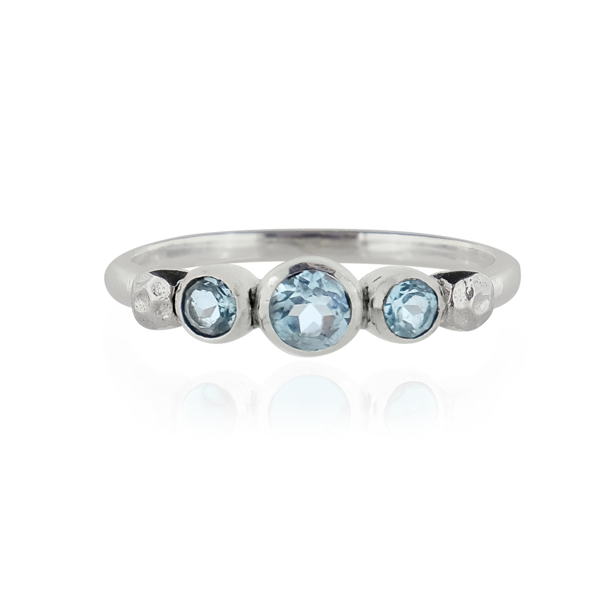 LAKSHMI BLUE TOPAZ RING