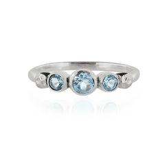 LAKSHMI BLUE TOPAZ RING