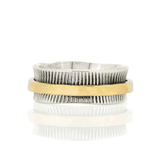 Silver spinning ring