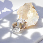 Spin For Peace Stacking Ring