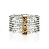 Spin For Peace Stacking Ring