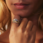 Aura Magic Tanzanite Spinning Ring