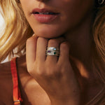 Ananda Gemstone Spinning Ring