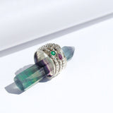 Ananda Gemstone meditation Ring