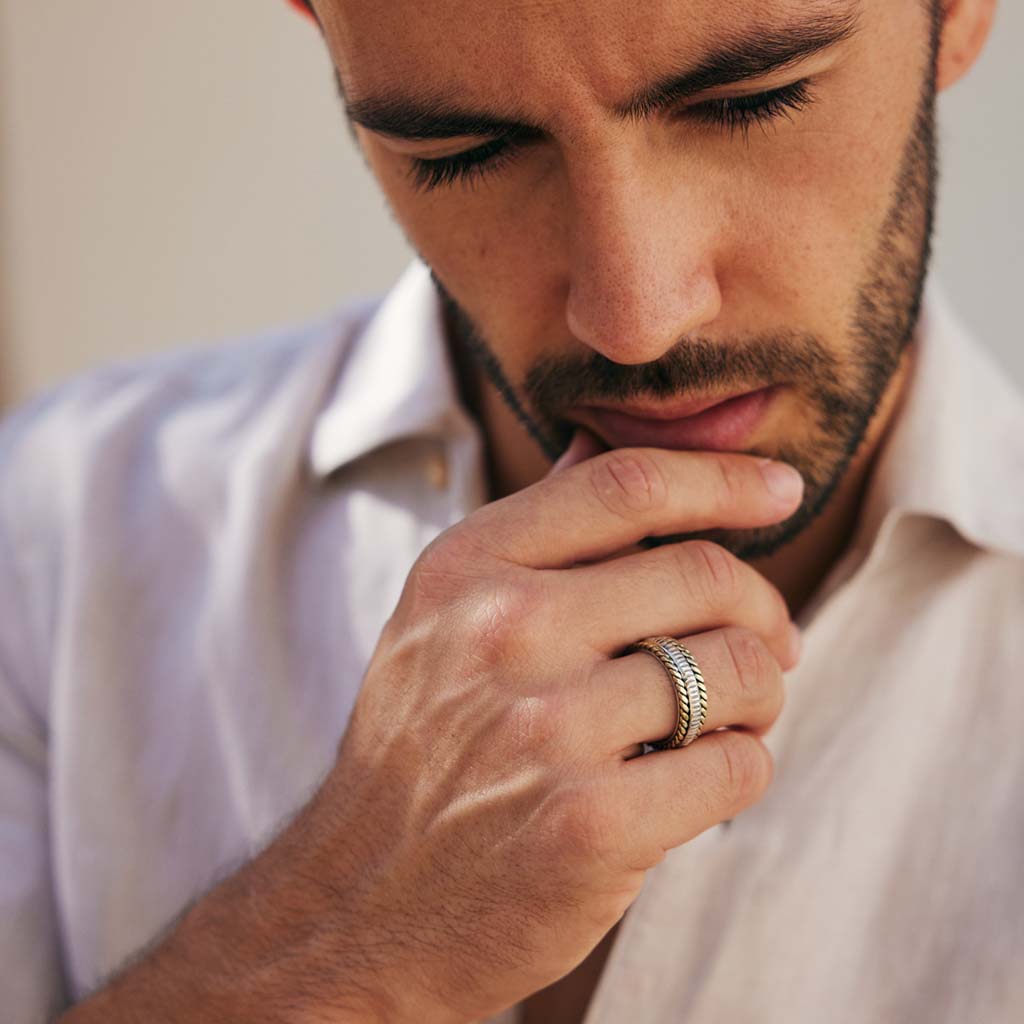 Trust In Life Unisex Spinning Ring