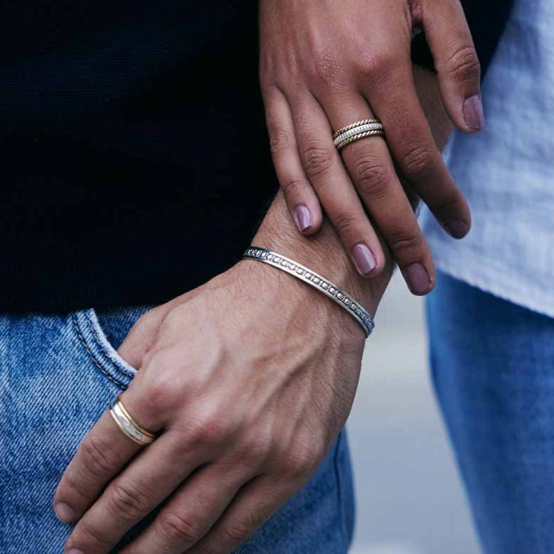 Trust In Life Unisex Spinning Ring