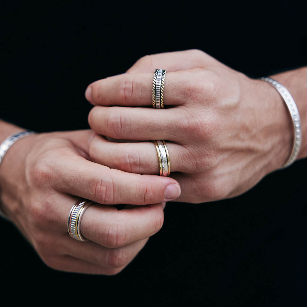 Trust In Life Unisex Spinning Ring