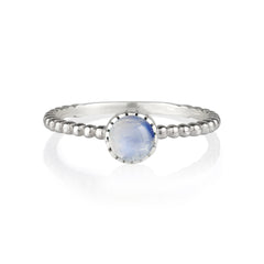 RAWA MOONSTONE STACKING RING