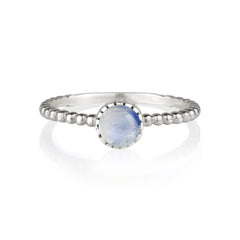 RAWA MOONSTONE STACKING RING