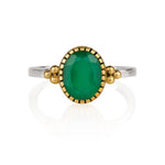 SUNDAR RING GREEN ONYX