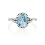 Sundar Blue Topaz Ring
